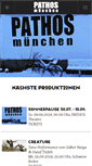 Mobile Screenshot of pathosmuenchen.de
