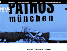 Tablet Screenshot of pathosmuenchen.de